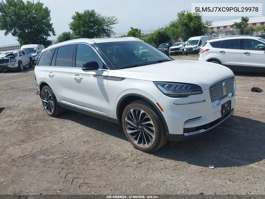 2023 Lincoln Aviator Reserve VIN: 5LM5J7XC9PGL29978 Lot: 45589204