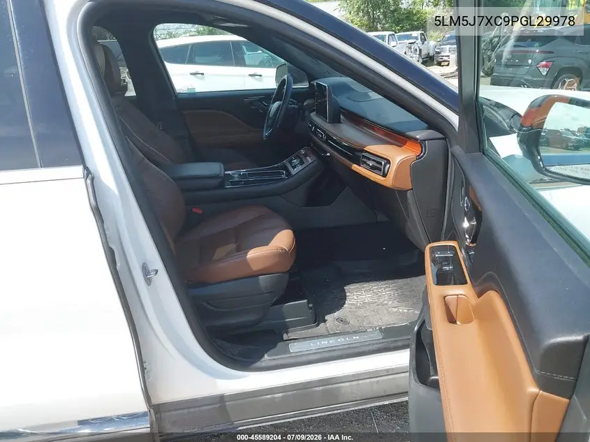 2023 Lincoln Aviator Reserve VIN: 5LM5J7XC9PGL29978 Lot: 45589204