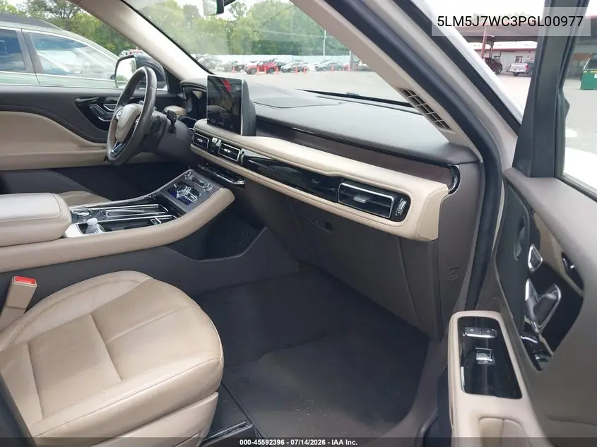 2023 Lincoln Aviator Reserve VIN: 5LM5J7WC3PGL00977 Lot: 45592396