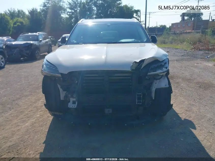 2023 Lincoln Aviator Reserve VIN: 5LM5J7XC0PGL02085 Lot: 45600513