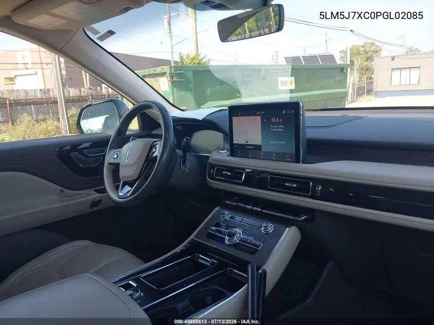 2023 Lincoln Aviator Reserve VIN: 5LM5J7XC0PGL02085 Lot: 45600513