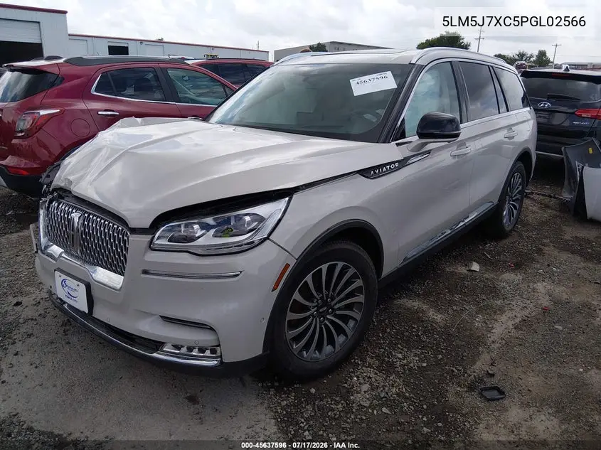 2023 Lincoln Aviator Reserve VIN: 5LM5J7XC5PGL02566 Lot: 45637596