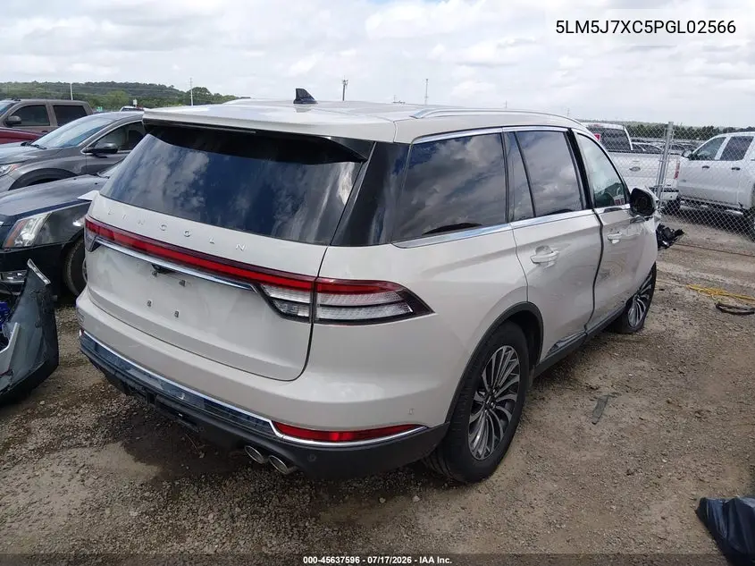 2023 Lincoln Aviator Reserve VIN: 5LM5J7XC5PGL02566 Lot: 45637596