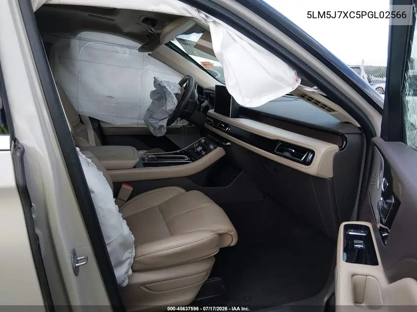 2023 Lincoln Aviator Reserve VIN: 5LM5J7XC5PGL02566 Lot: 45637596