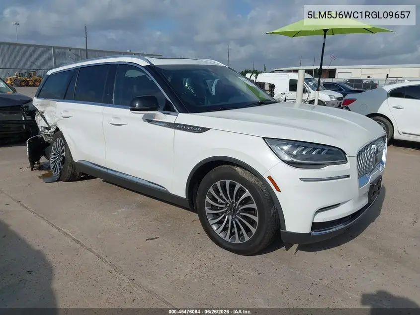 2024 Lincoln Aviator Premiere VIN: 5LM5J6WC1RGL09657 Lot: 45476084