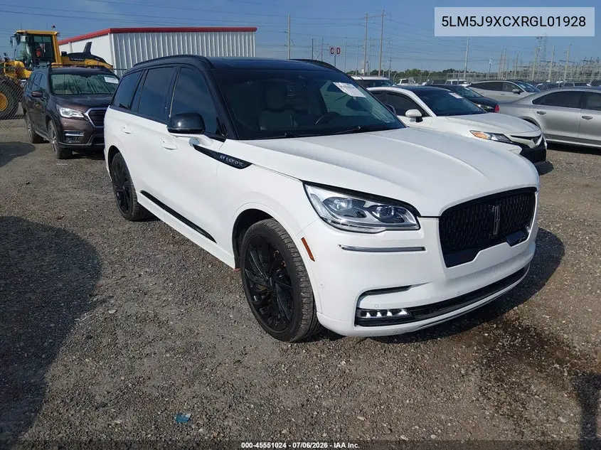 2024 Lincoln Aviator Black Label VIN: 5LM5J9XCXRGL01928 Lot: 45551024