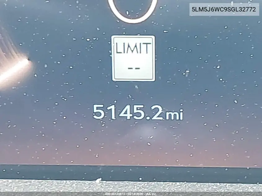 2025 Lincoln Aviator Premiere VIN: 5LM5J6WC9SGL32772 Lot: 45124973