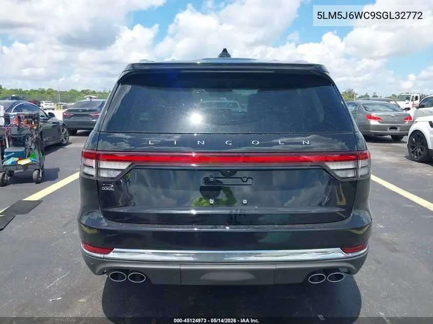 2025 Lincoln Aviator Premiere VIN: 5LM5J6WC9SGL32772 Lot: 45124973