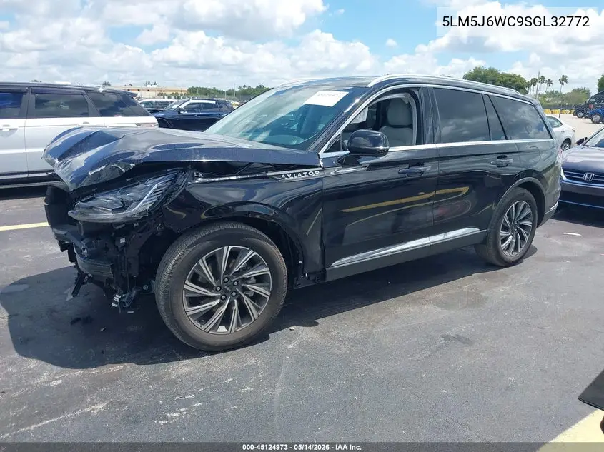 2025 Lincoln Aviator Premiere VIN: 5LM5J6WC9SGL32772 Lot: 45124973
