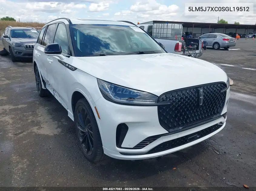 2025 Lincoln Aviator Reserve VIN: 5LM5J7XC0SGL19512 Lot: 45217083