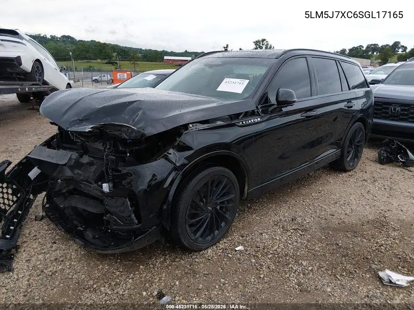 2025 Lincoln Aviator Reserve VIN: 5LM5J7XC6SGL17165 Lot: 45231715