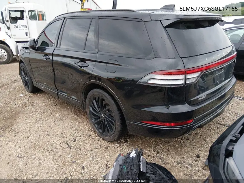 2025 Lincoln Aviator Reserve VIN: 5LM5J7XC6SGL17165 Lot: 45231715