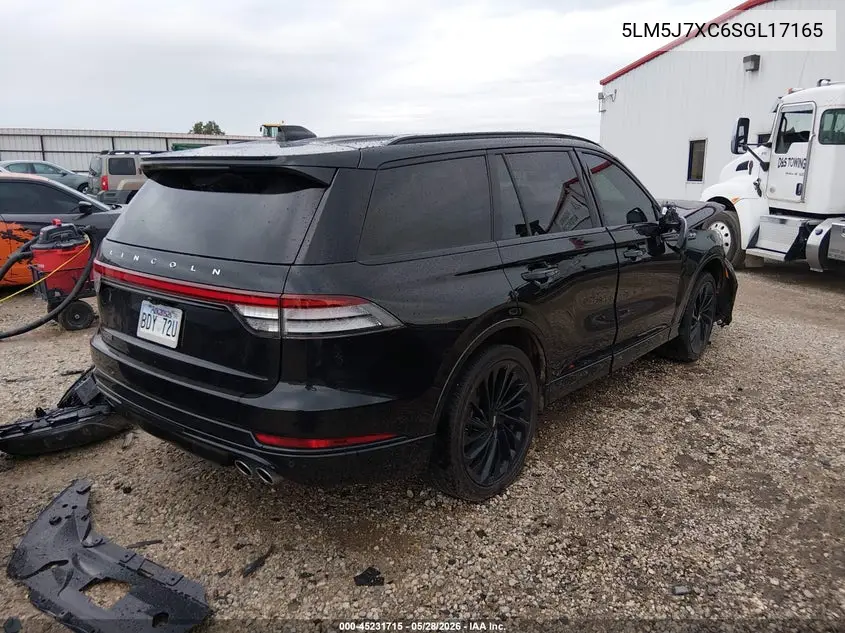 2025 Lincoln Aviator Reserve VIN: 5LM5J7XC6SGL17165 Lot: 45231715