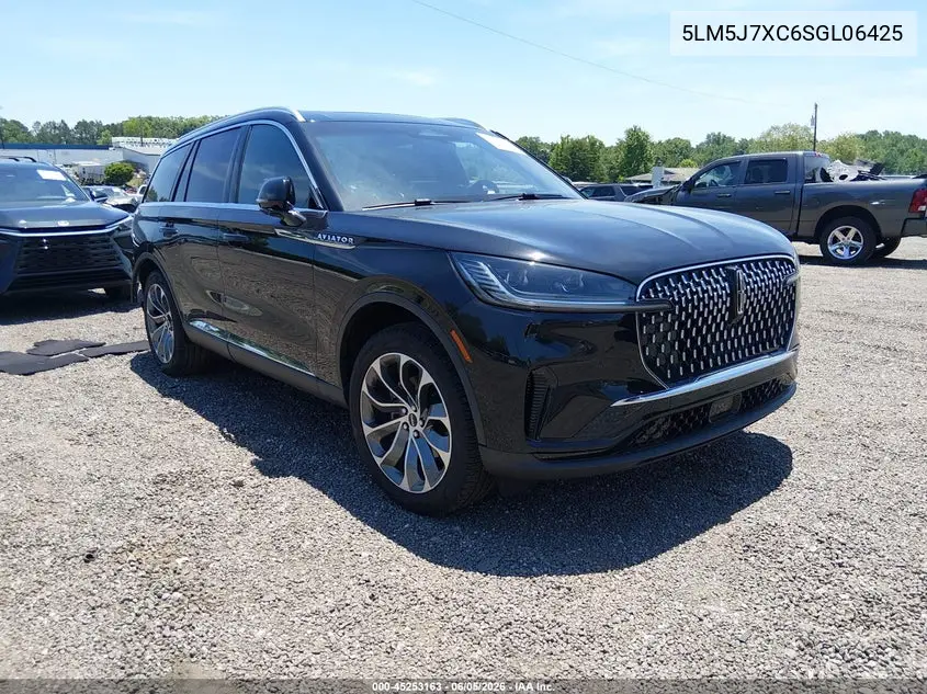 2025 Lincoln Aviator Reserve VIN: 5LM5J7XC6SGL06425 Lot: 45253163