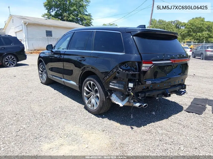 2025 Lincoln Aviator Reserve VIN: 5LM5J7XC6SGL06425 Lot: 45253163