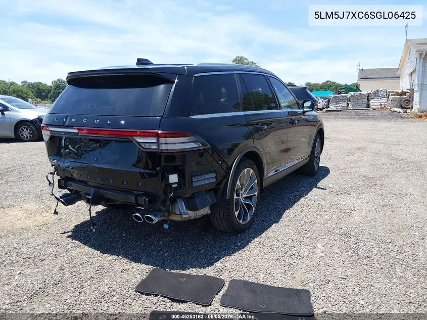 2025 Lincoln Aviator Reserve VIN: 5LM5J7XC6SGL06425 Lot: 45253163
