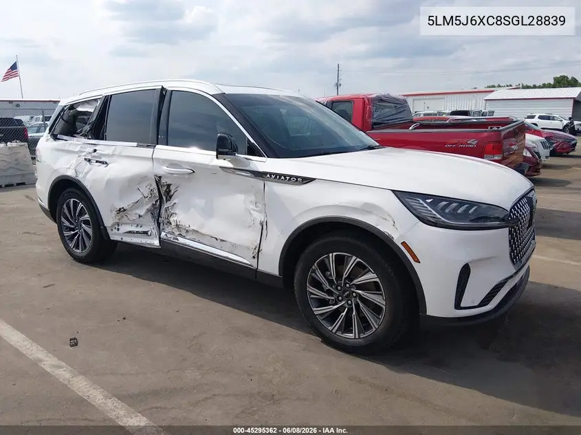 2025 Lincoln Aviator Premiere VIN: 5LM5J6XC8SGL28839 Lot: 45295362