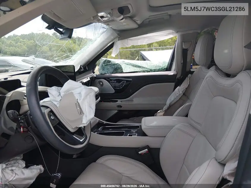 2025 Lincoln Aviator Reserve VIN: 5LM5J7WC3SGL21286 Lot: 45456762