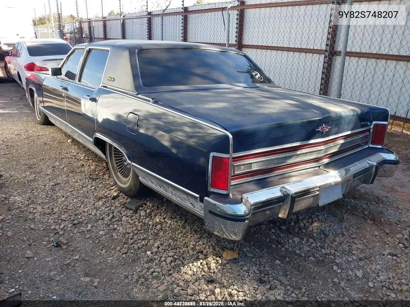 1979 Lincoln Continental VIN: 9Y82S748207 Lot: 44730498