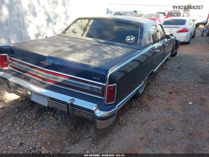 1979 Lincoln Continental VIN: 9Y82S748207 Lot: 44730498