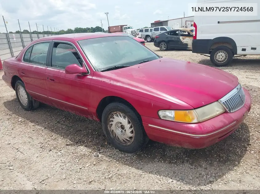 1995 Lincoln Continental VIN: 1LNLM97V2SY724568 Lot: 45359975
