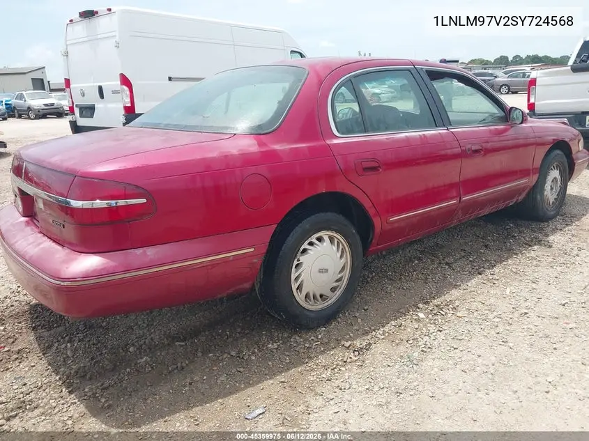 1995 Lincoln Continental VIN: 1LNLM97V2SY724568 Lot: 45359975