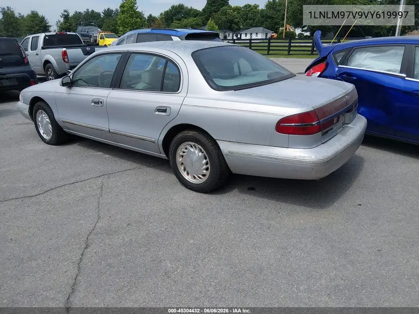 1997 Lincoln Continental VIN: 1LNLM97V9VY619997 Lot: 45304432