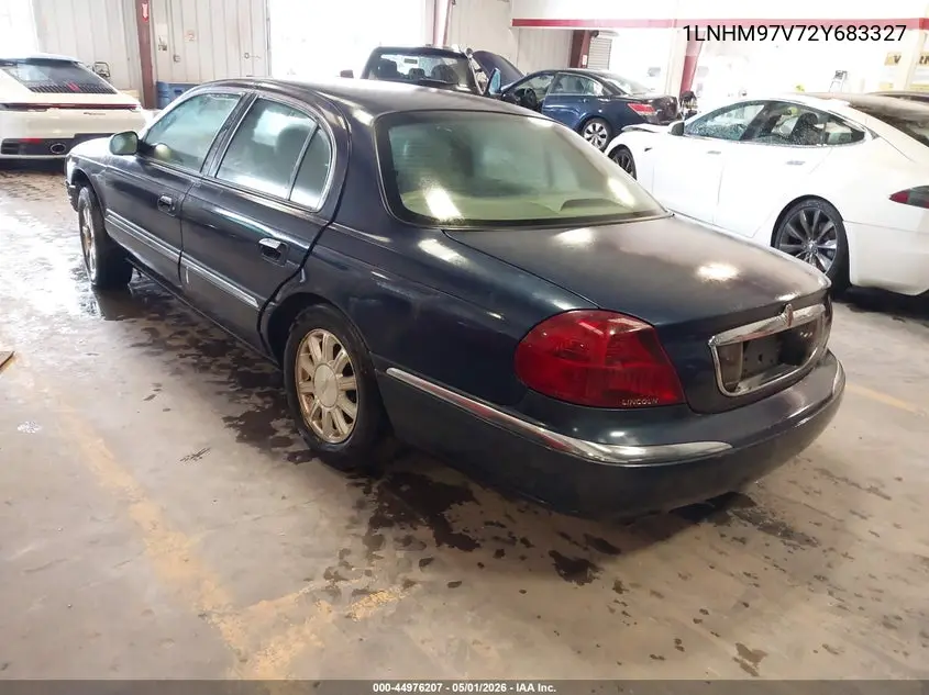 2002 Lincoln Continental VIN: 1LNHM97V72Y683327 Lot: 44976207