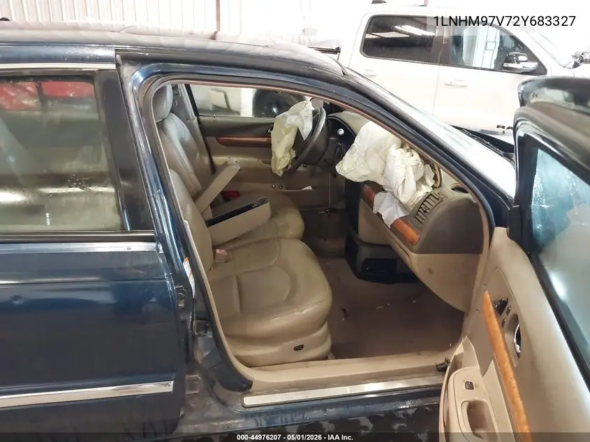 2002 Lincoln Continental VIN: 1LNHM97V72Y683327 Lot: 44976207