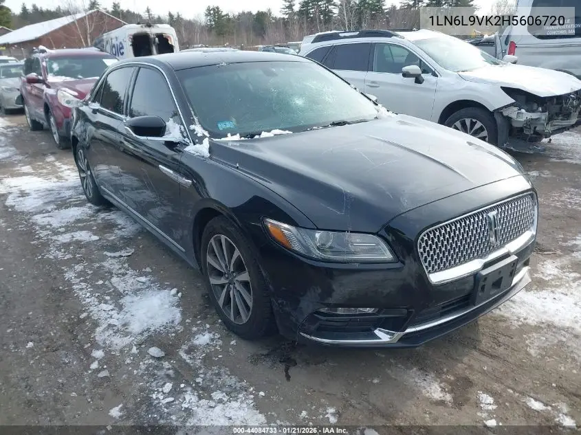 2017 Lincoln Continental Premiere VIN: 1LN6L9VK2H5606720 Lot: 44084733
