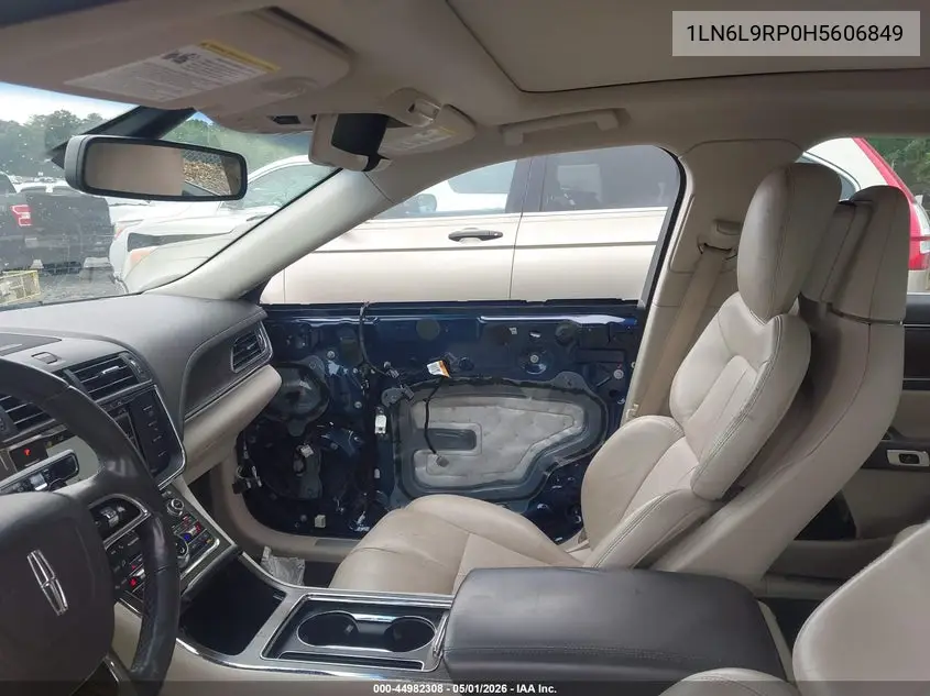 2017 Lincoln Continental Reserve VIN: 1LN6L9RP0H5606849 Lot: 44982308