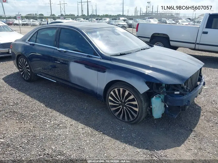 2017 Lincoln Continental Black Label VIN: 1LN6L9BC6H5607057 Lot: 45141846
