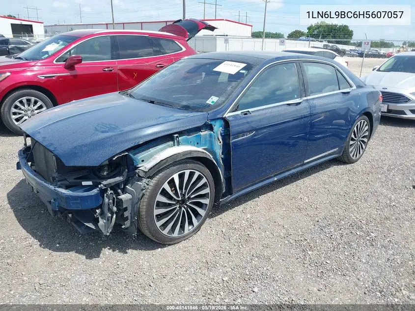 2017 Lincoln Continental Black Label VIN: 1LN6L9BC6H5607057 Lot: 45141846