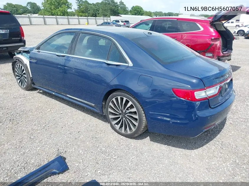 2017 Lincoln Continental Black Label VIN: 1LN6L9BC6H5607057 Lot: 45141846