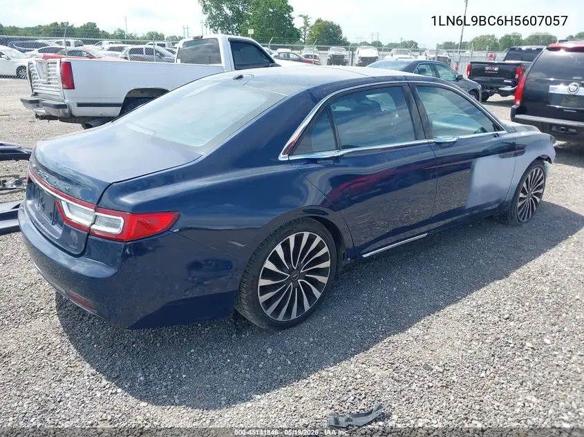 2017 Lincoln Continental Black Label VIN: 1LN6L9BC6H5607057 Lot: 45141846