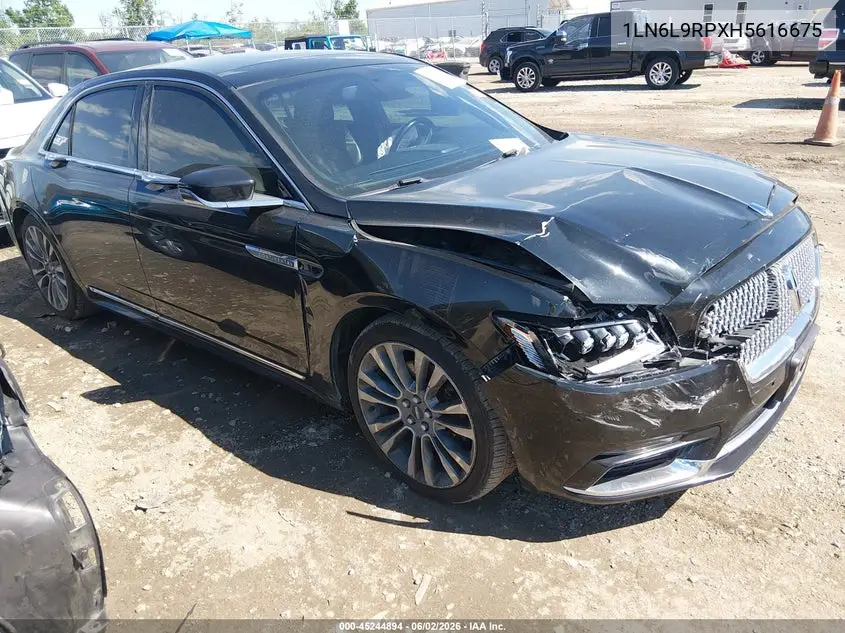 2017 Lincoln Continental Reserve VIN: 1LN6L9RPXH5616675 Lot: 45244894