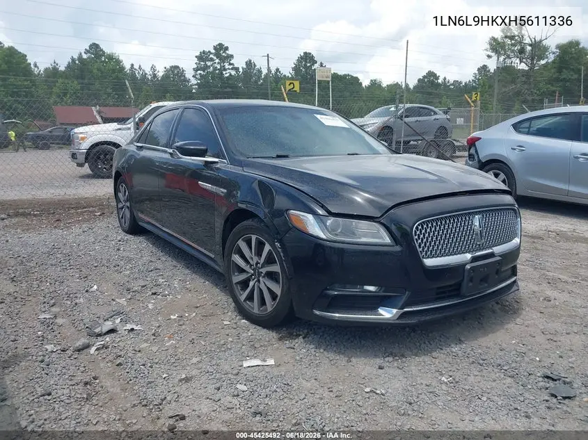 2017 Lincoln Continental Livery VIN: 1LN6L9HKXH5611336 Lot: 45425492