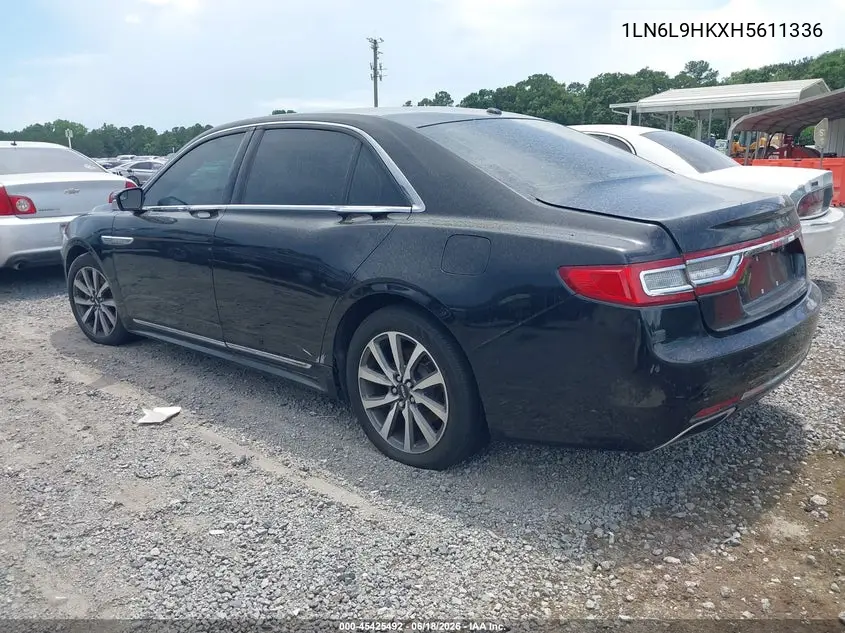 2017 Lincoln Continental Livery VIN: 1LN6L9HKXH5611336 Lot: 45425492