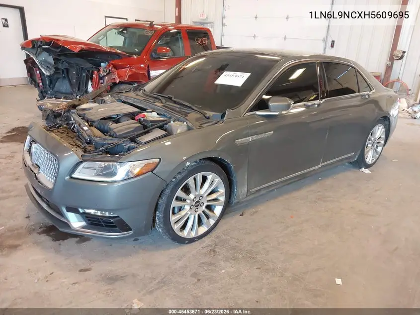 2017 Lincoln Continental Reserve VIN: 1LN6L9NCXH5609695 Lot: 45453671