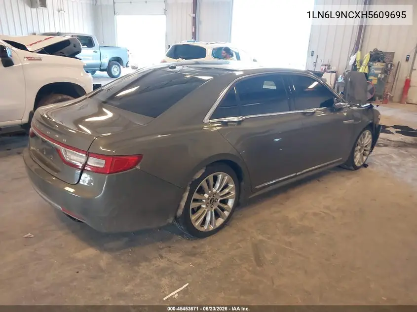 2017 Lincoln Continental Reserve VIN: 1LN6L9NCXH5609695 Lot: 45453671