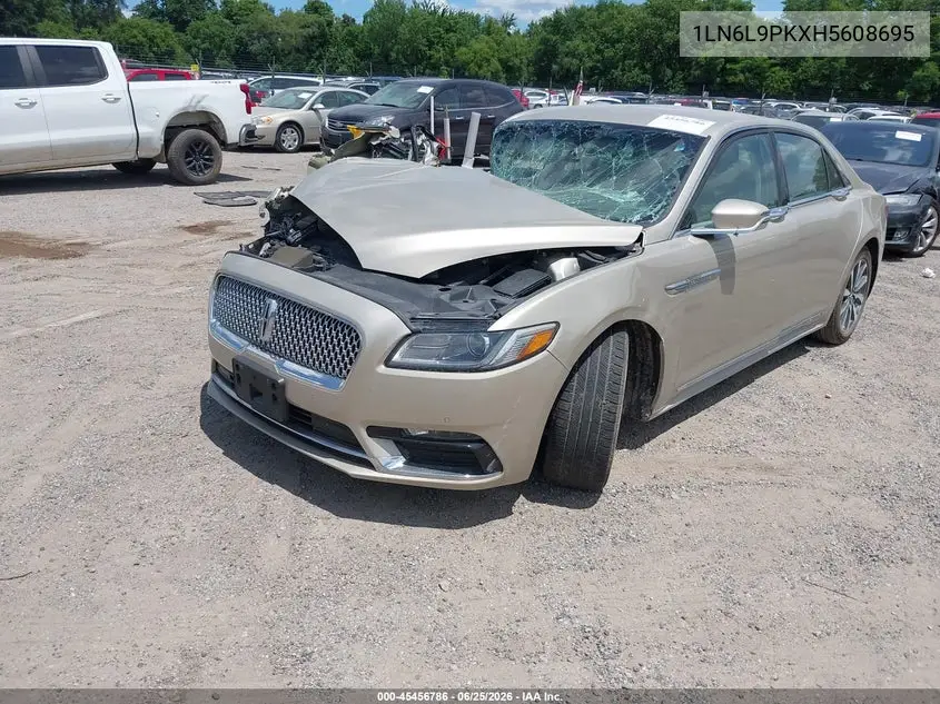 2017 Lincoln Continental Premiere VIN: 1LN6L9PKXH5608695 Lot: 45456786