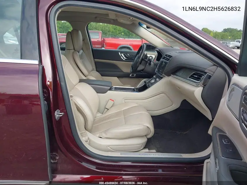2017 Lincoln Continental Reserve VIN: 1LN6L9NC2H5626832 Lot: 45488424