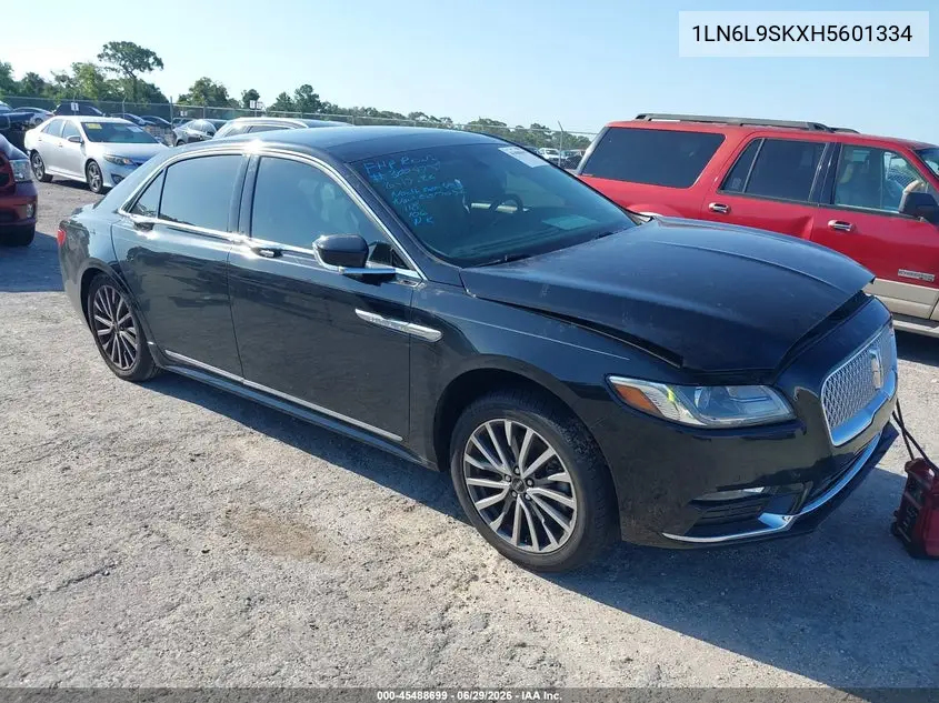 2017 Lincoln Continental Select VIN: 1LN6L9SKXH5601334 Lot: 45488699