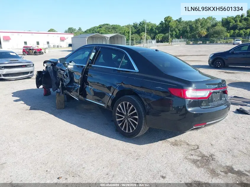 2017 Lincoln Continental Select VIN: 1LN6L9SKXH5601334 Lot: 45488699