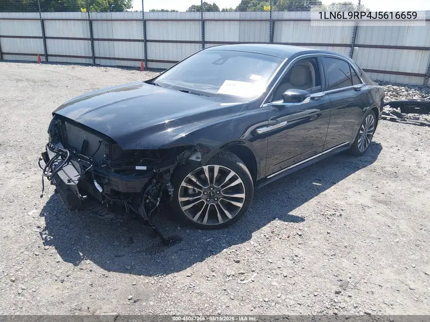 2018 Lincoln Continental Reserve VIN: 1LN6L9RP4J5616659 Lot: 45087366