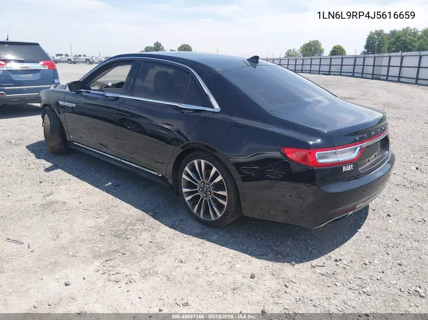 2018 Lincoln Continental Reserve VIN: 1LN6L9RP4J5616659 Lot: 45087366