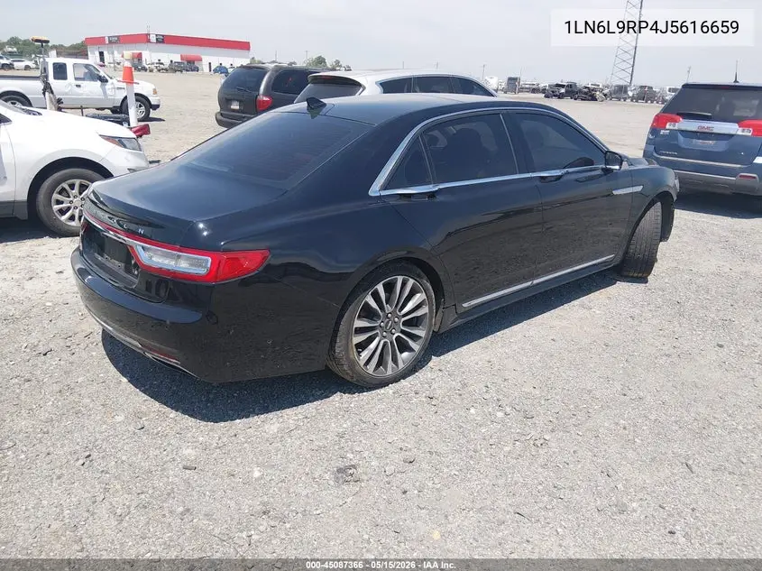 2018 Lincoln Continental Reserve VIN: 1LN6L9RP4J5616659 Lot: 45087366