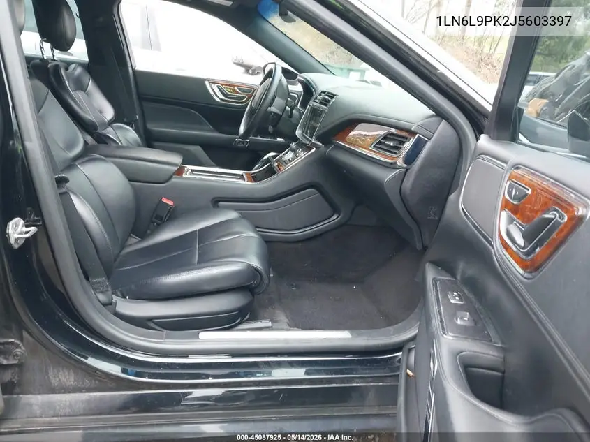 2018 Lincoln Continental Premiere VIN: 1LN6L9PK2J5603397 Lot: 45087925