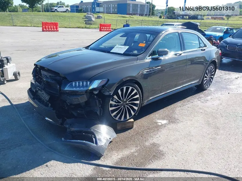 2018 Lincoln Continental Black Label VIN: 1LN6L9BC9J5601310 Lot: 45109373