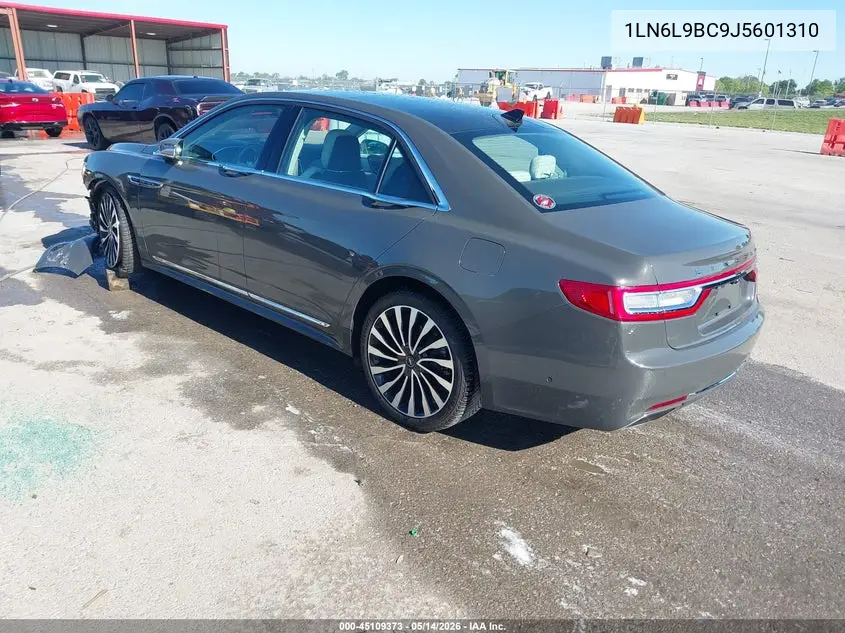 2018 Lincoln Continental Black Label VIN: 1LN6L9BC9J5601310 Lot: 45109373
